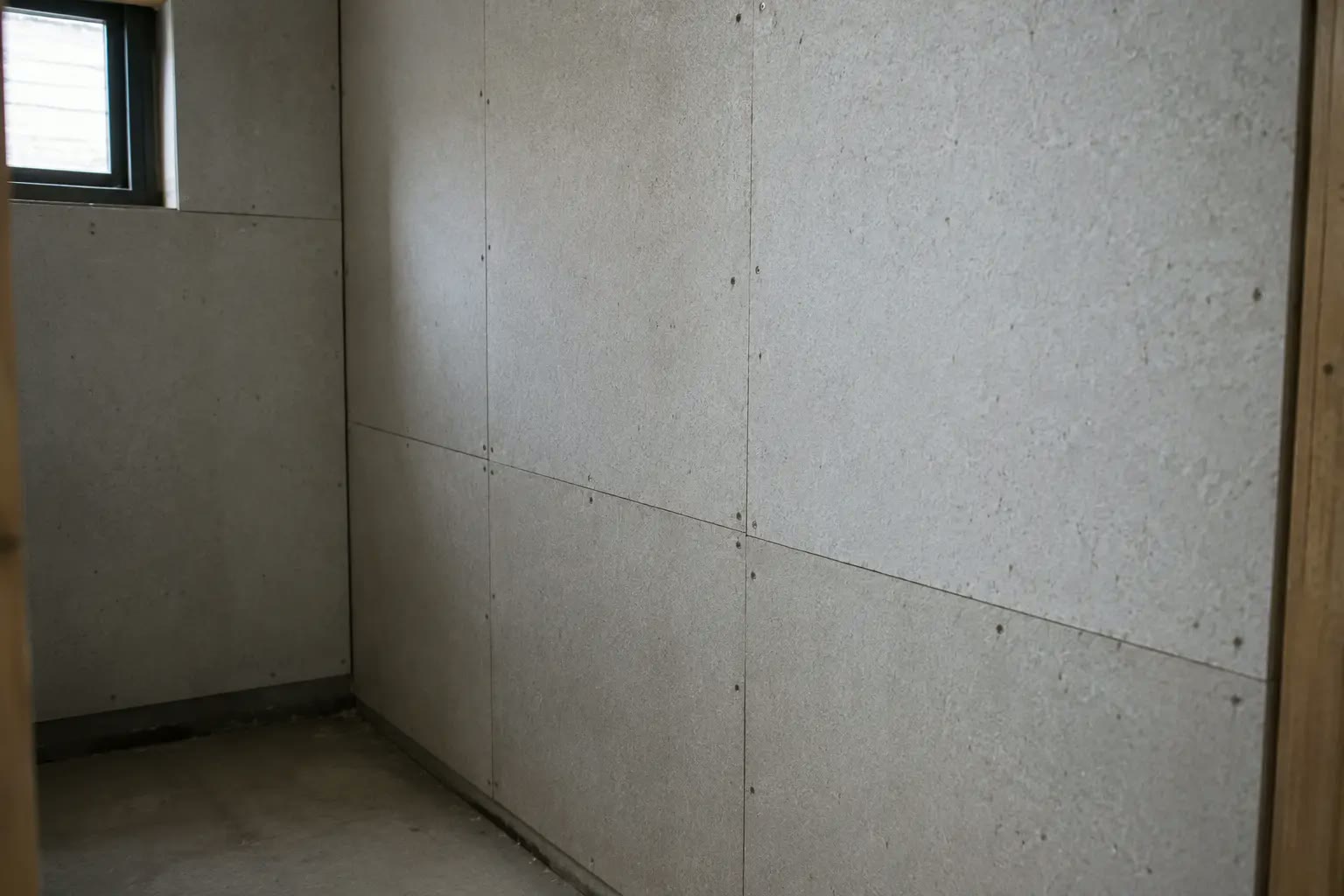Vlakke asbestcementplaten (wand of plafond)